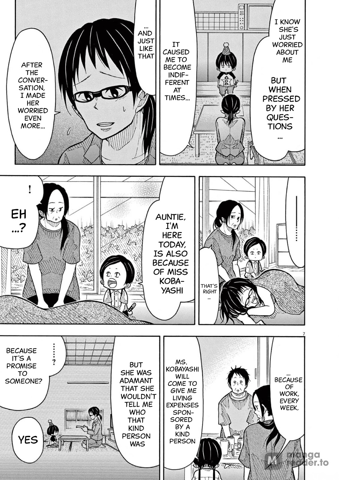 Kotaro Lives Alone, Chapter 145 image 007